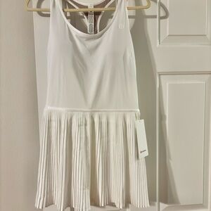 Lululemon Scoop-Neck Pleated Linerless Tennis Dress